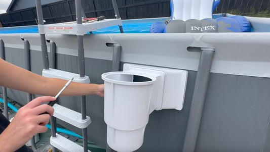 🛠️ How to Install a Hayward Skimmer into a Soft-Sided Intex Pool