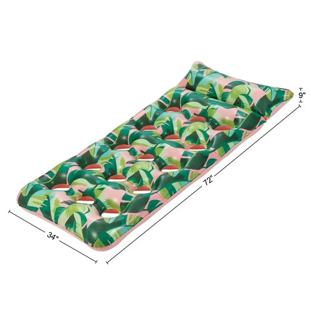 Green Hydro Cooled Inflatable Water Lounge, Pool Float, Adults, Unisex