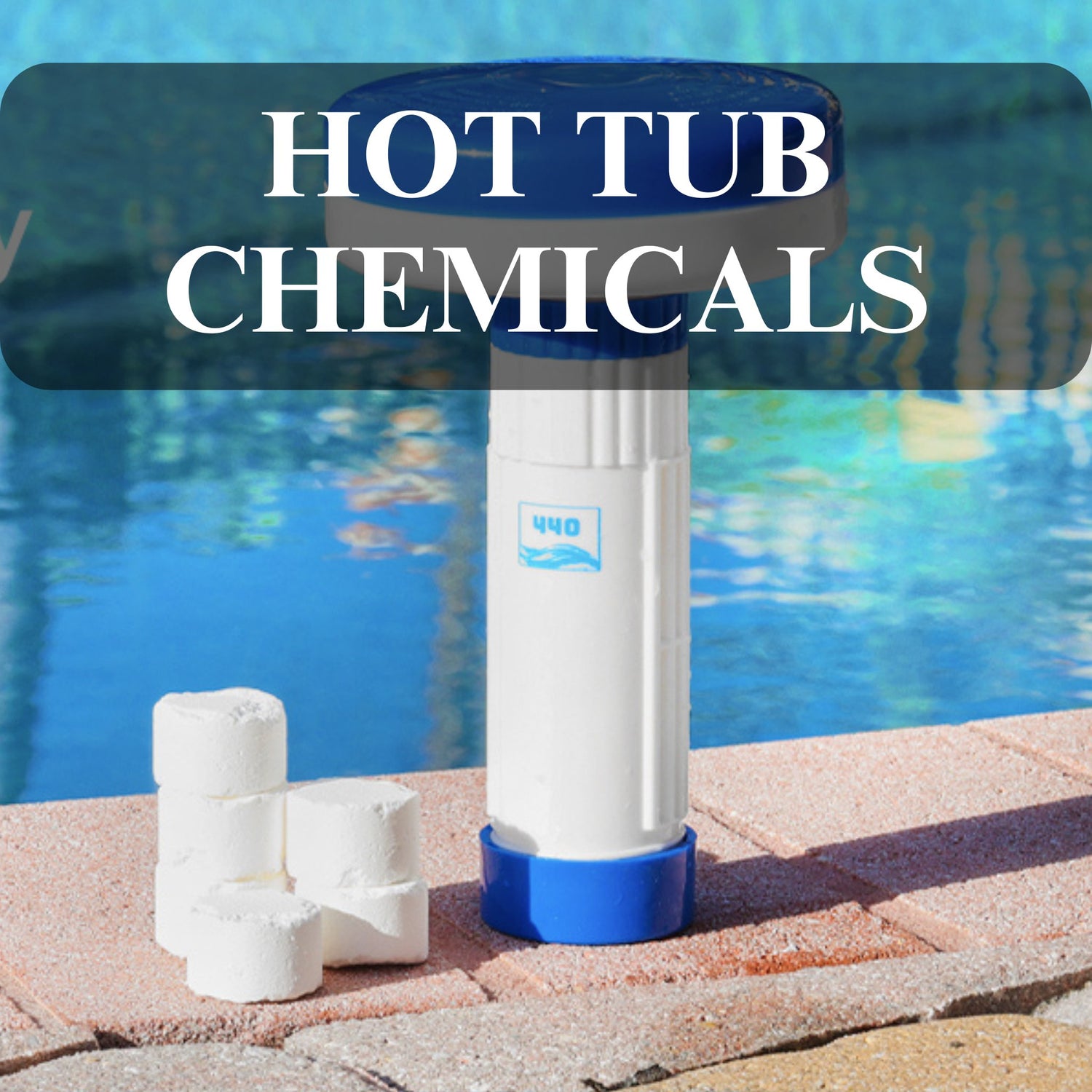 small one inch hot tub tabs 