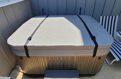 Adjustable Hot Tub Spa Cover Secure Strap with Pinch Release Buckle