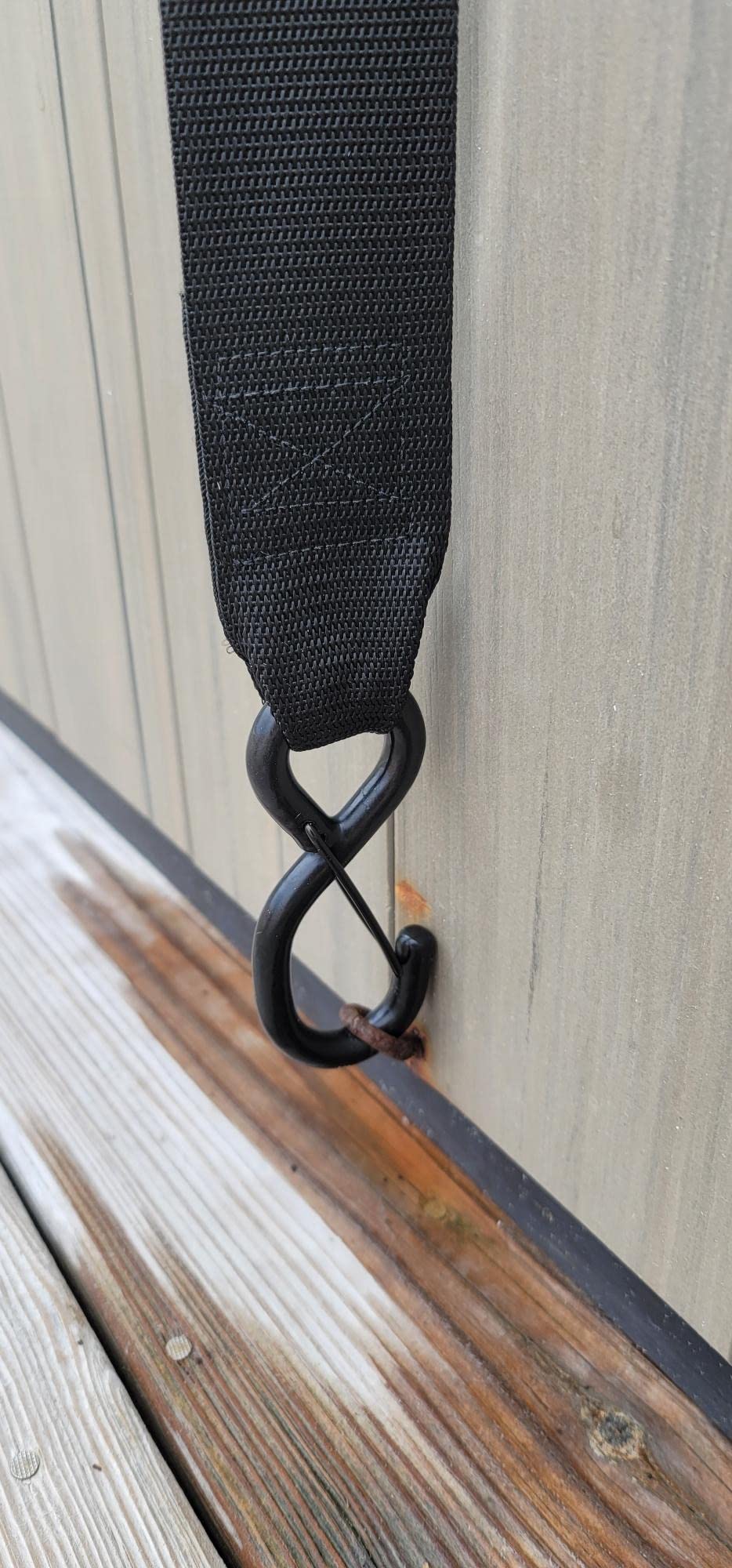 15-Foot Hot Tub Cover Wind Strap – Adjustable, Heavy-Duty Tie-Down for Spa Security