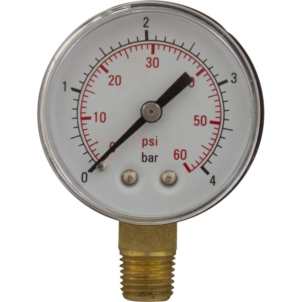CMP Pressure Gauge, Bottom Mount