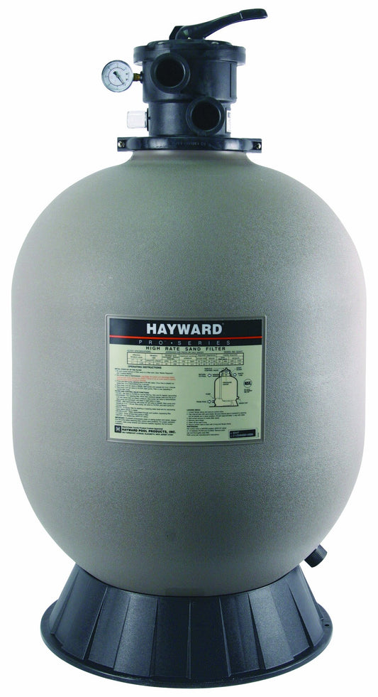 Hayward pool sand filter  
Hayward Pro Series filter  
24 inch sand filter  
top mount pool filter  
in-ground pool filter  
Hayward 2 inch valve filter  
pool sand filter system  
high capacity pool filter  
pool equipment  
swimming pool filtration  
Hayward Pro Series 24  
durable sand filter  
backwashable pool filter  
Hayward filter with valve  
Hayward pool equipment