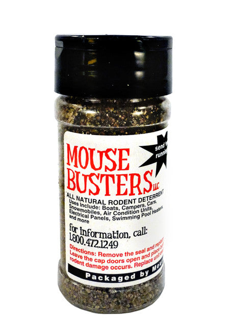Mouse Buster rodent deterrent for pool covers and equipment"