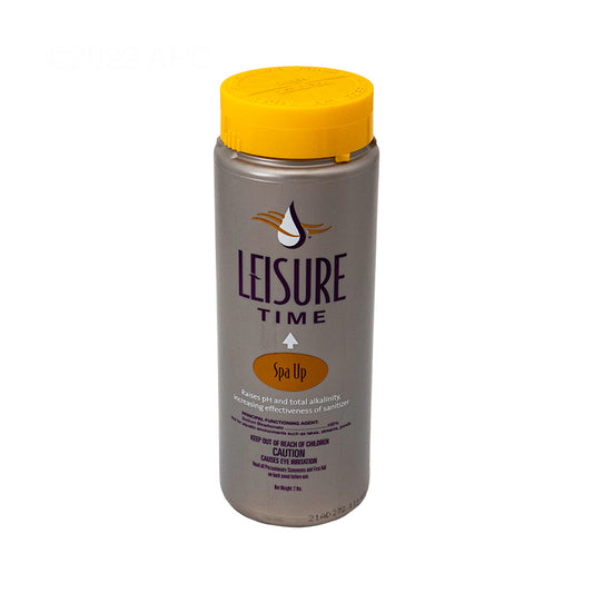 Leisure Time Spa product with yellow cap on a white background