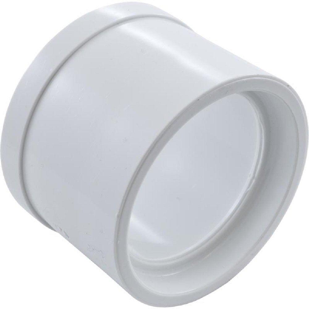 white Reducer, 2" Spigot x 1-1/2" Slip