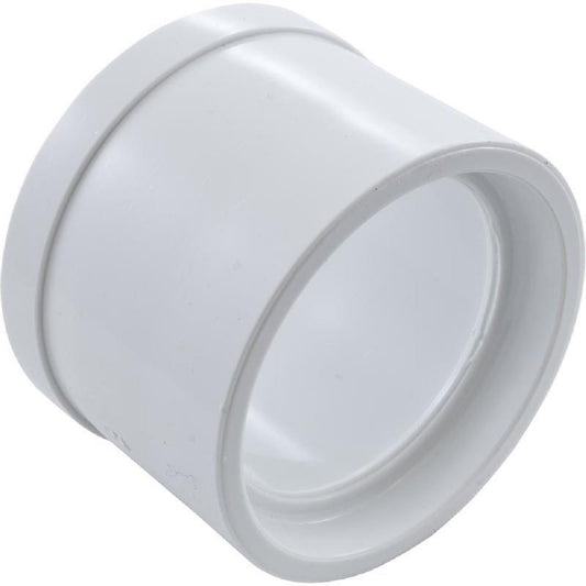 white Reducer, 2" Spigot x 1-1/2" Slip