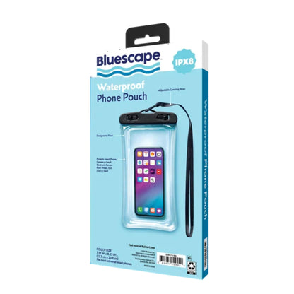 Universal Waterproof Phone Pouch - Black & Clear