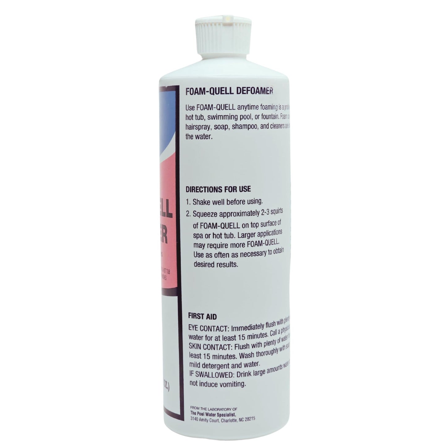 Hot Tub Defoamer - Spa Defoamer for Hot Tub Owners 32oz, Spa Anti Foam to Keep Foam Down, Hot Tub Chemicals - Aquabrite