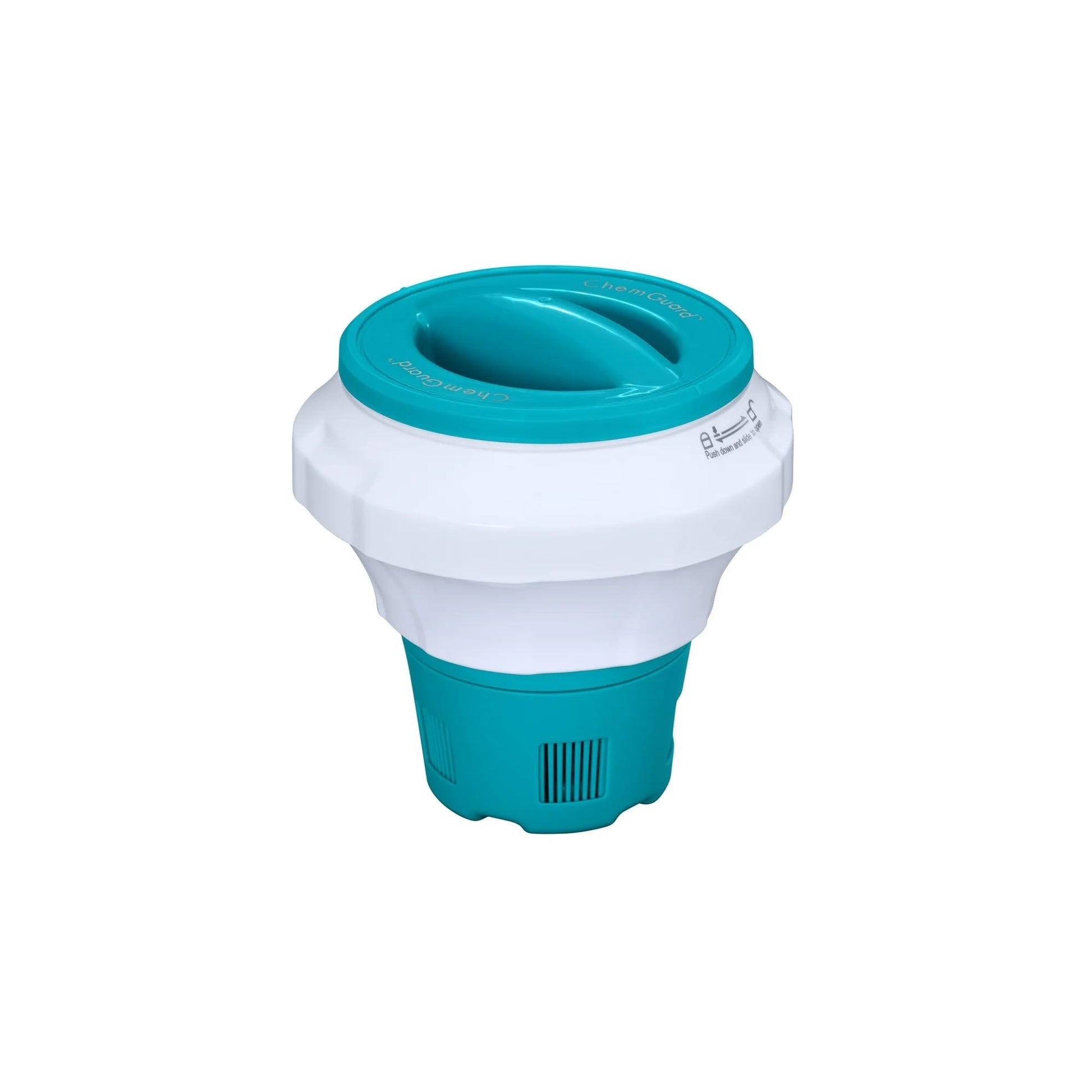 collapsible floating chlorinator 