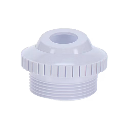 white pool eyeball return fitting, adjustable jet