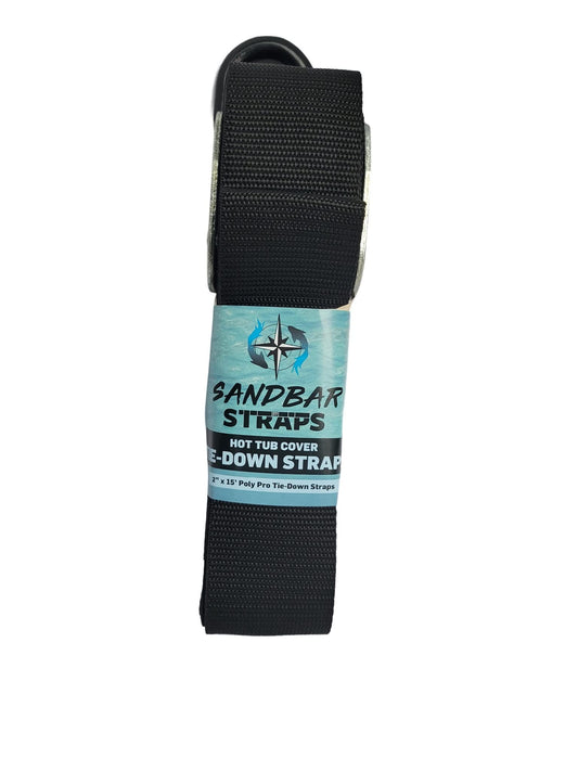 black strap with sandbar strap label